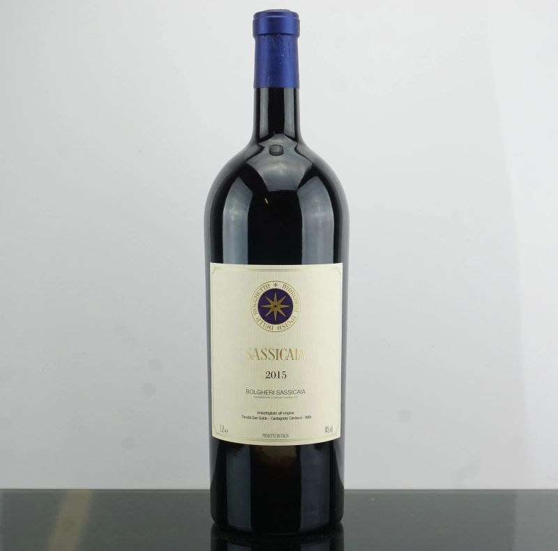 Sassicaia Tenuta San Guido 2015  - Auction AS TIME GOES BY | Fine and Rare Wine - Pandolfini Casa d'Aste