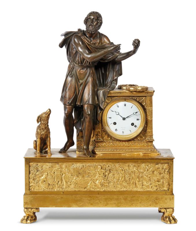      OROLOGIO DA CAMINO, PARIGI, INIZI SECOLO XIX   - Auction INTERNATIONAL furniture and works of art - Pandolfini Casa d'Aste