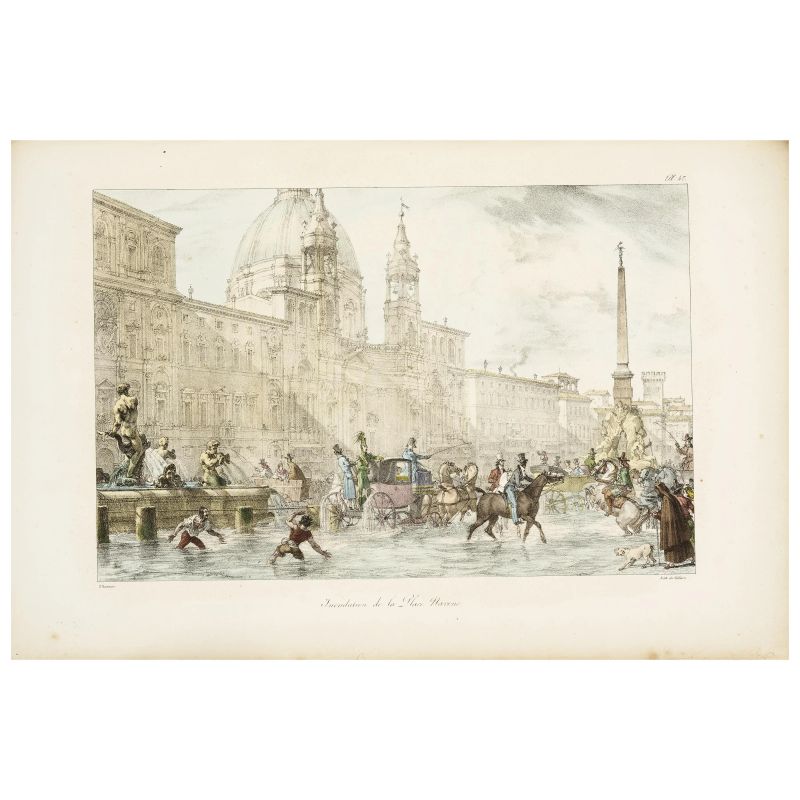 Thomas, Antoine Jean Baptiste. Un an à Rome et dans ses environs. Paris, Firmin Didot, [1830].  - Asta LIBRI, MANOSCRITTI, AUTOGRAFI E STAMPE - Pandolfini Casa d'Aste
