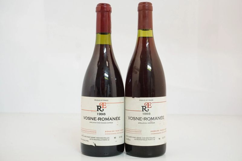      Vosne-Roman&eacute;e Domaine Ren&eacute; Engel    - Auction Wine&Spirits - Pandolfini Casa d'Aste
