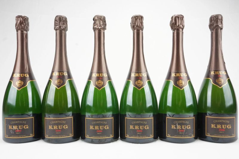      Krug 2000   - Auction Il Fascino e l'Eleganza - A journey through the best Italian and French Wines - Pandolfini Casa d'Aste