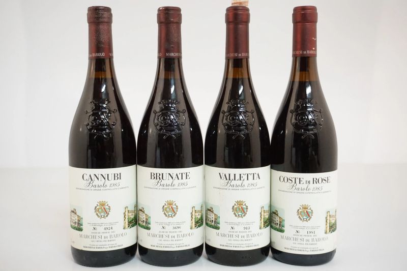 Selezione Barolo Marchesi di Barolo 1985  - Asta ASTA A TEMPO | Smart Wine - Pandolfini Casa d'Aste
