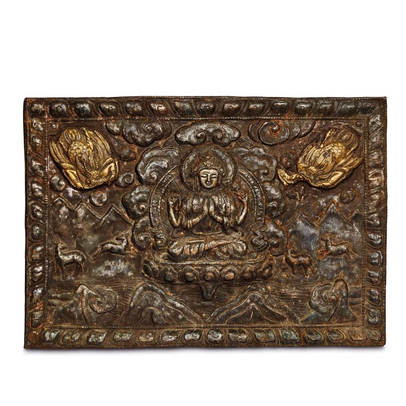 



RELIEF PANEL WITH BUDDHA, TIBETAN AREA, 17TH&ndash;19TH CENTURY  - Auction Asian Art | 东方艺术 - Pandolfini Casa d'Aste