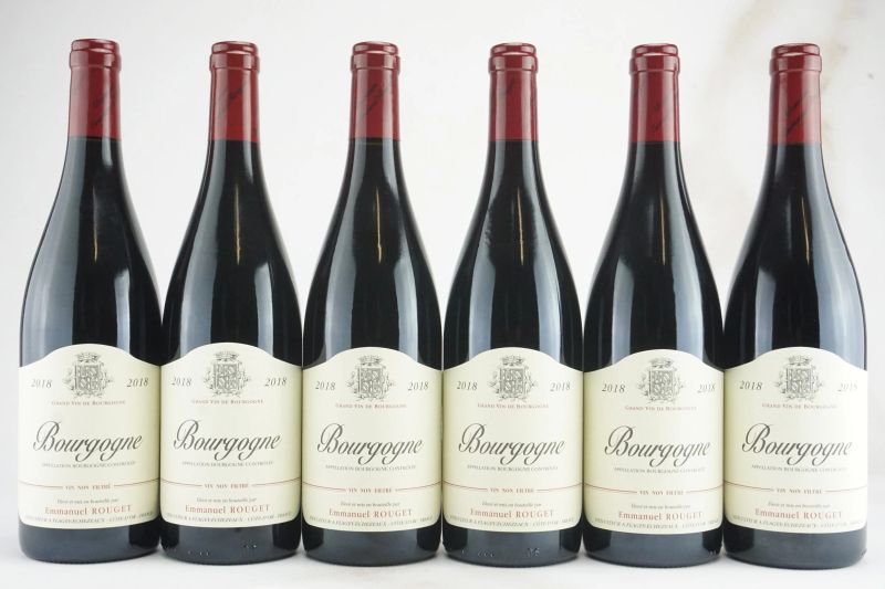 Bourgogne Domaine Emmanuel Rouget 2018  - Asta L'Armonia del Tempo | VINI PREGIATI E DA COLLEZIONE - Pandolfini Casa d'Aste