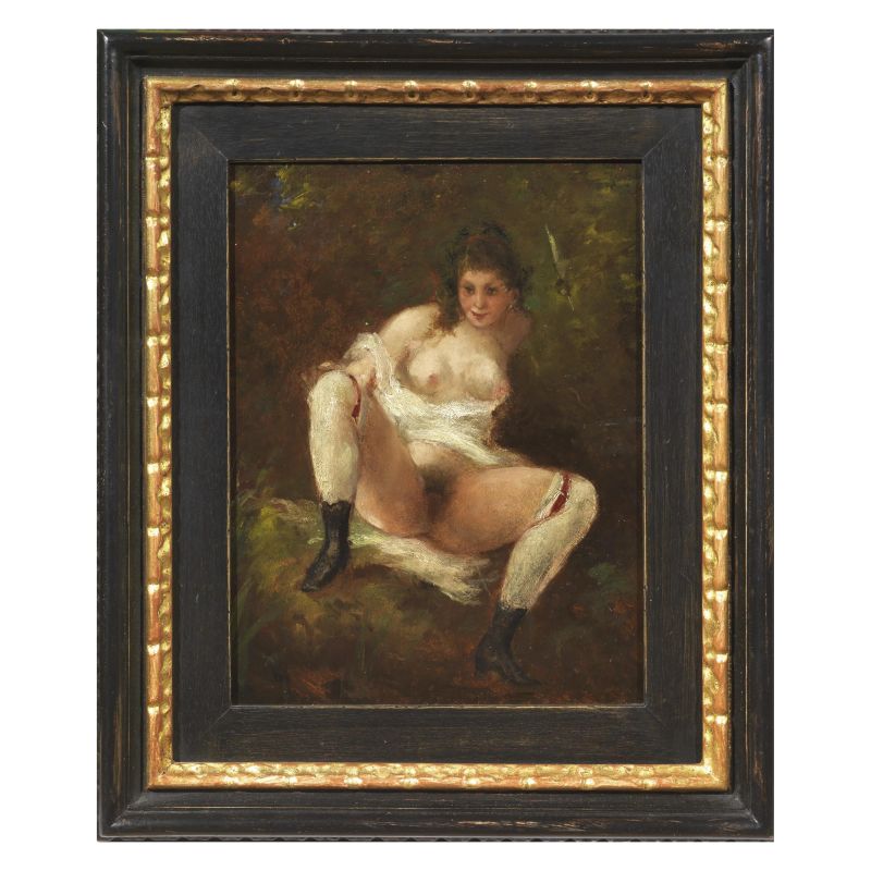French school, 19th century  - Auction TIMED AUCTION | 19TH CENTURY PAINTINGS, DRAWINGS AND SCULPTURES - Pandolfini Casa d'Aste