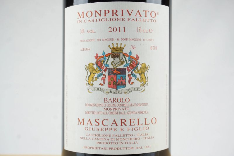      Barolo Monprivato Giuseppe Mascarello 2011   - Asta ASTA A TEMPO | Smart Wine & Spirits - Pandolfini Casa d'Aste