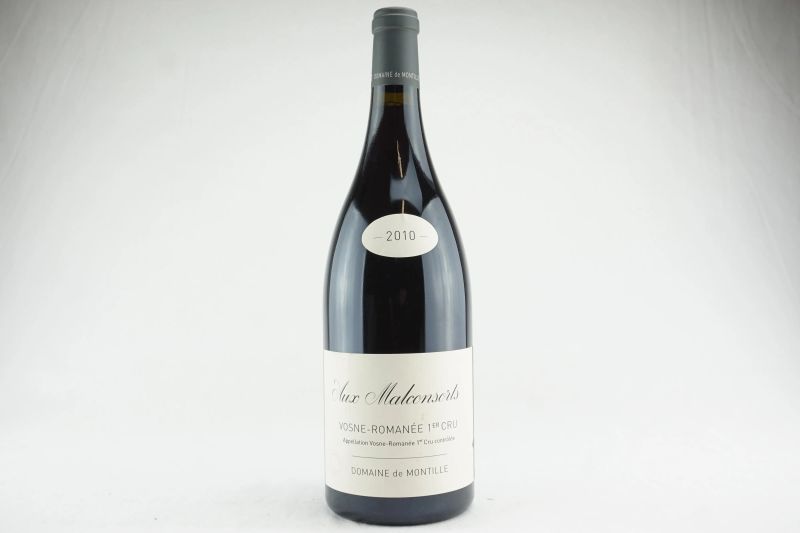 Vosne Roman&egrave;e Aux Malconsorts Domaine De Montille 2010  - Auction THE SIGNIFICANCE OF PASSION - Fine and Rare Wine - Pandolfini Casa d'Aste