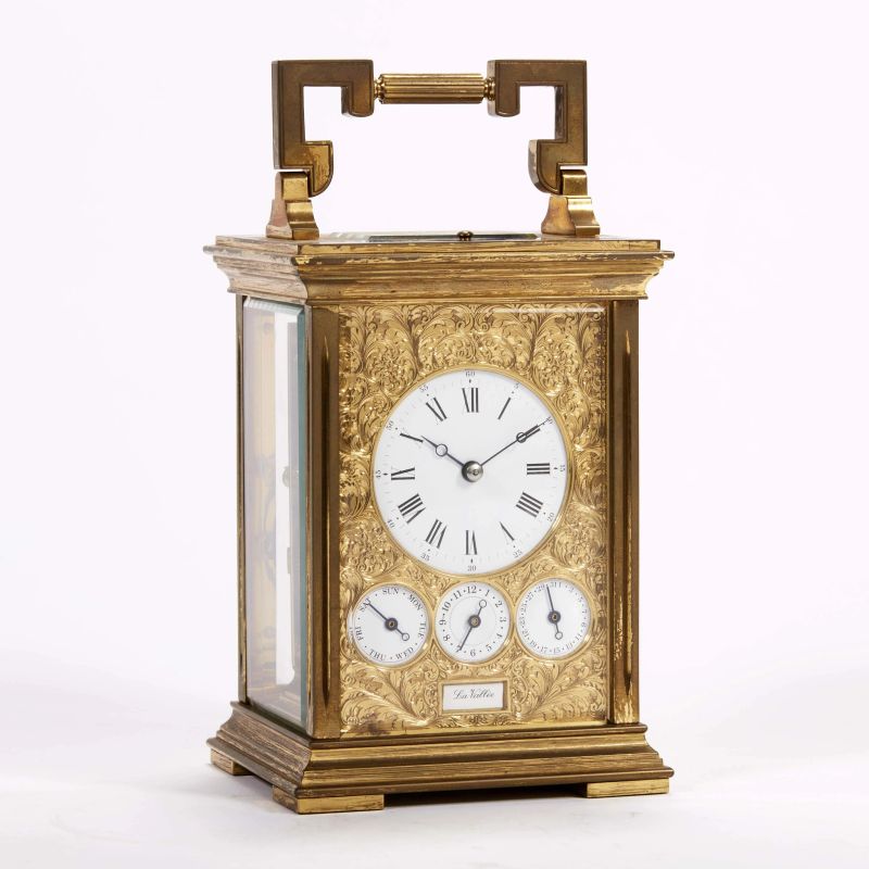 A FRENCH CLOCK, 20TH CENTURY  - Auction ONLINE AUCTION | ARREDARE CON STILE. MOBILI E OGGETTI D'ARTE - Pandolfini Casa d'Aste