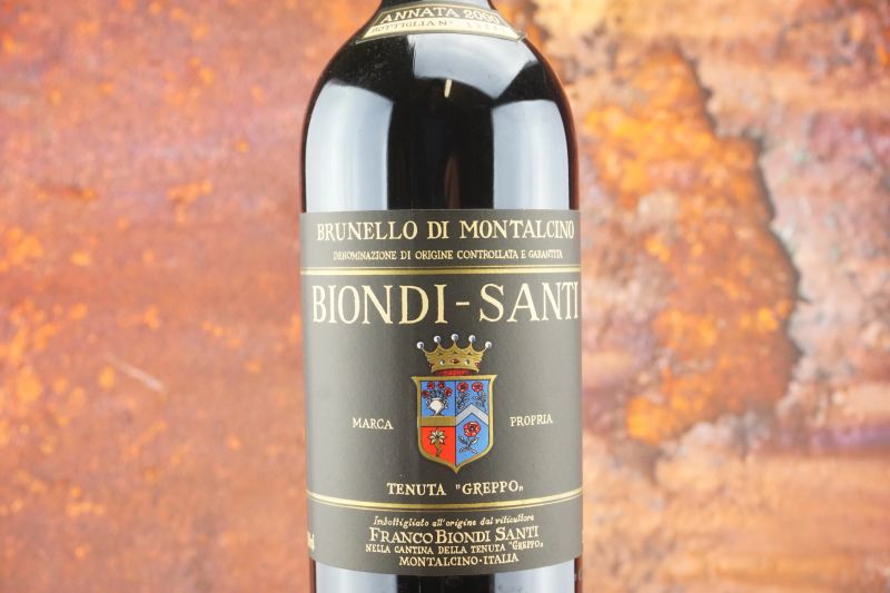 Brunello di Montalcino Biondi Santi 2000  - Asta Smart Wine 2.0 | Summer Edition - Pandolfini Casa d'Aste