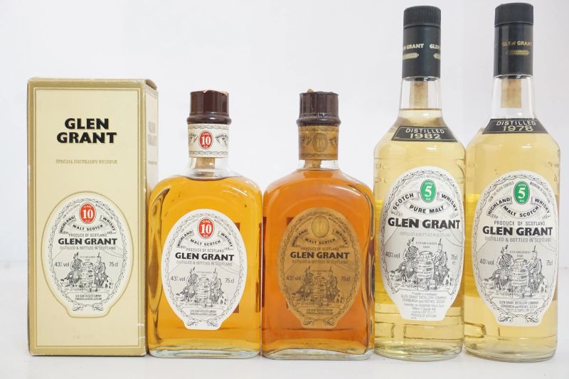      Selezione Glen Grant    - Asta Vini Pregiati e Distillati da Collezione - Pandolfini Casa d'Aste
