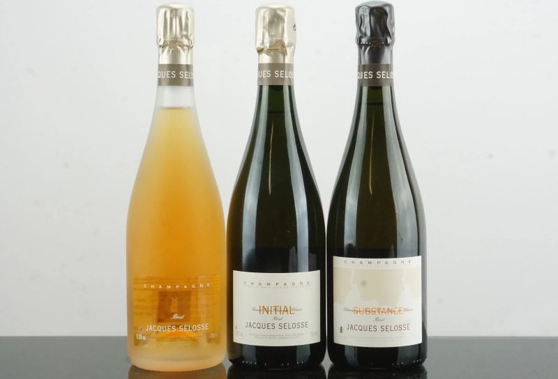 Selezione Jacques Selosse  - Auction AS TIME GOES BY | Fine and Rare Wine - Pandolfini Casa d'Aste