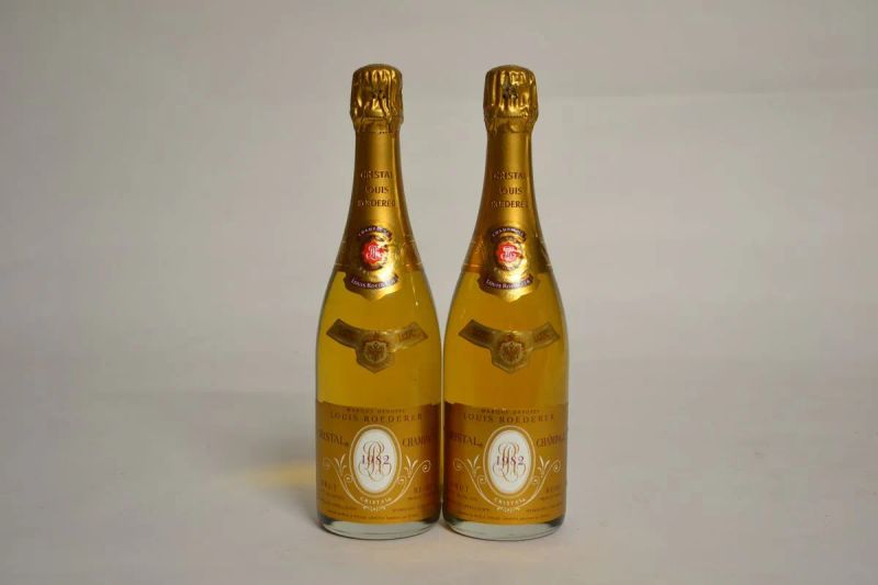 Champagne Cristal Roederer 1982  - Asta Vini pregiati e da collezione - Pandolfini Casa d'Aste