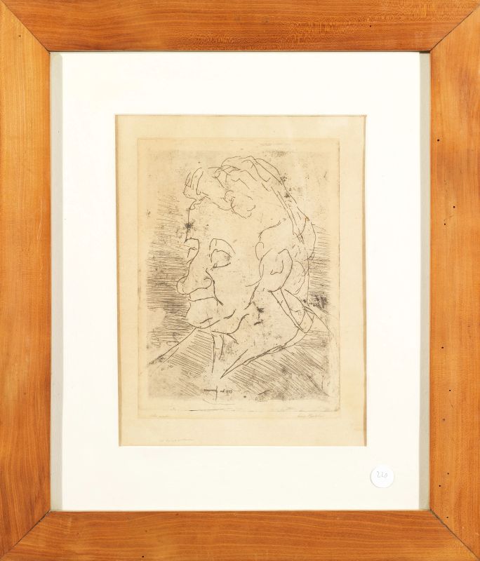 Luigi Bartolini : Luigi Bartolini  - Auction TIMED AUCTION | PAINTINGS, FURNITURE AND WORKS OF ART - Pandolfini Casa d'Aste