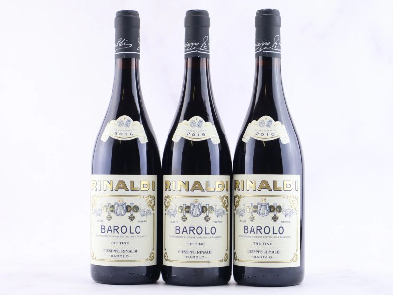 



Barolo Tre Tine Giuseppe Rinaldi 2016  - Auction ALCHIMIA - Fine and Rare Wine - Pandolfini Casa d'Aste