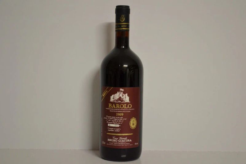 Barolo Falletto Etichetta Rossa Riserva Bruno Giacosa 1989  - Auction Finest and Rarest Wines - Pandolfini Casa d'Aste