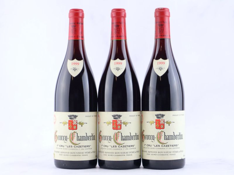 



Gevrey-Chambertin Les Cazetiers Domaine Armand Rousseau 1999  - Auction ALCHIMIA - Fine and Rare Wine - Pandolfini Casa d'Aste