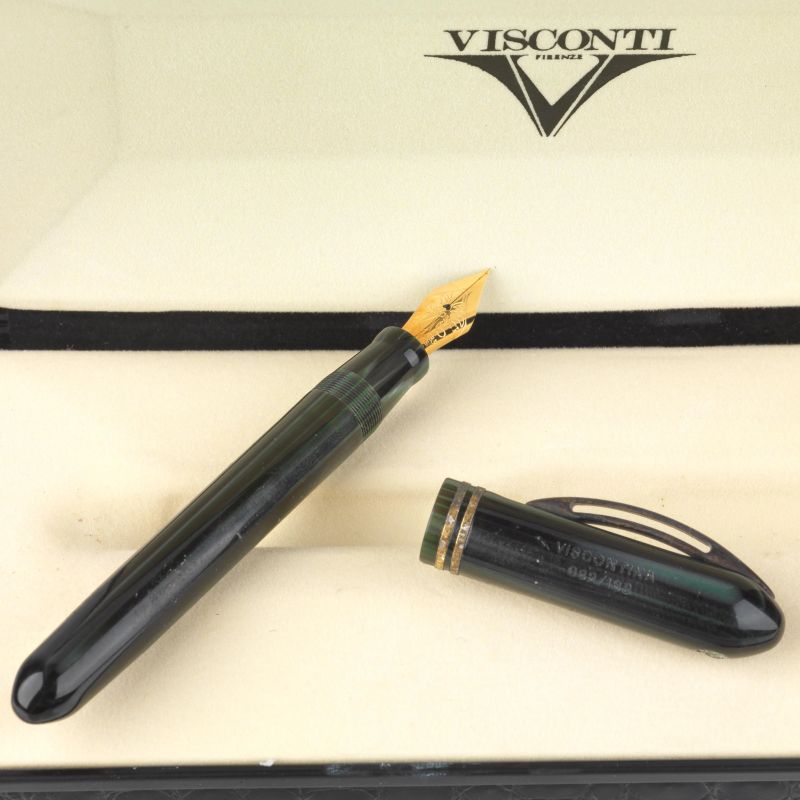 Visconti : VISCONTI VISCONTINA PENNA STILOGRAFICA EDIZIONE LIMITATA N. 032/188 ANNO 2007  - Asta ASTA A TEMPO | OROLOGI E PENNE - Pandolfini Casa d'Aste