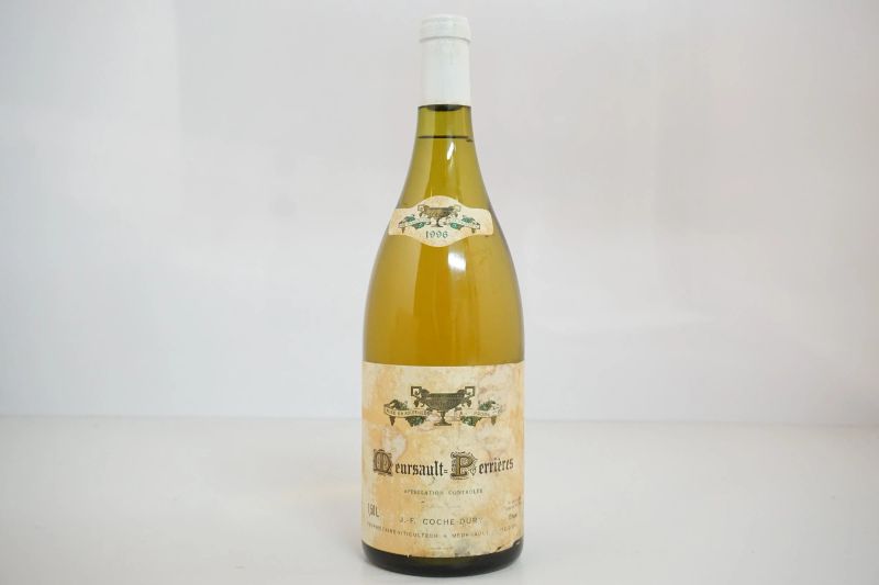      Meursault-Perri&egrave;res Domaine J.-F. Coche Dury 1996   - Asta Vini Pregiati e Distillati da Collezione - Pandolfini Casa d'Aste