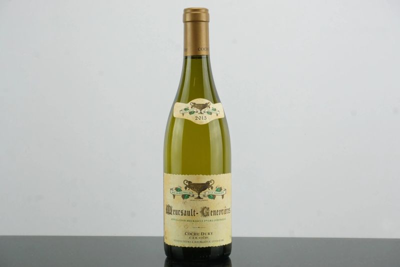 Meursault Gen&eacute;vri&egrave;res Domaine J.-F. Coche Dury 2015  - Auction AS TIME GOES BY | Fine and Rare Wine - Pandolfini Casa d'Aste