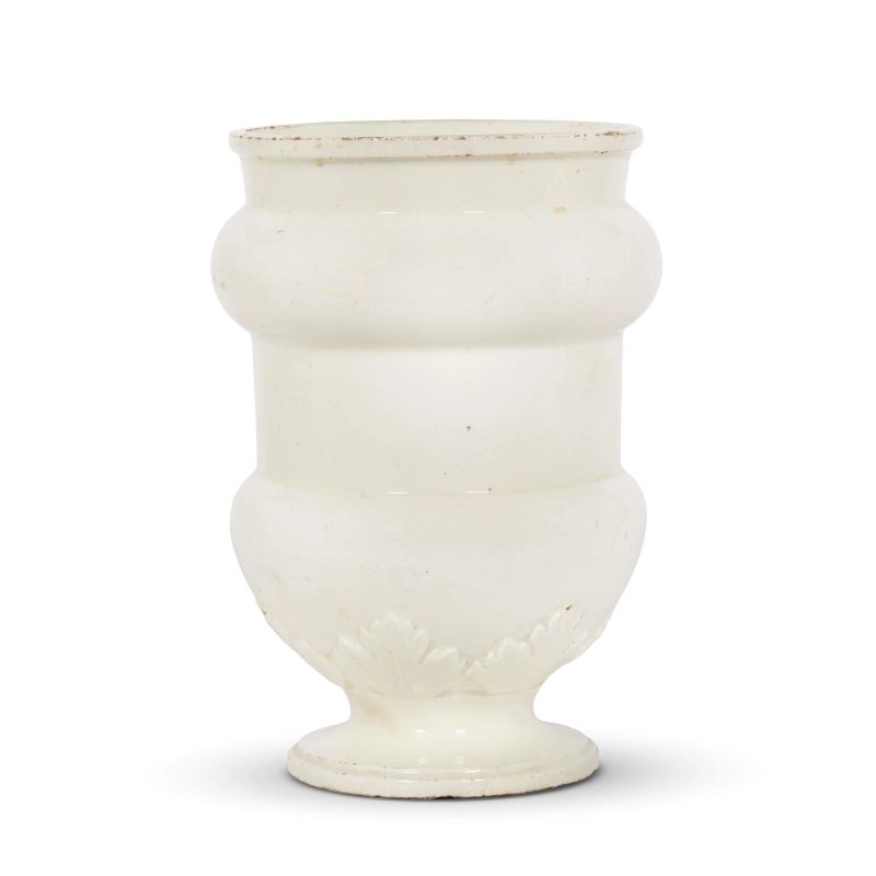 A PHARMACY JAR (ALBARELLO), PESARO, 18TH CENTURY  - Auction A COLLECTION OF MAJOLICA APOTHECARY VASES - Pandolfini Casa d'Aste