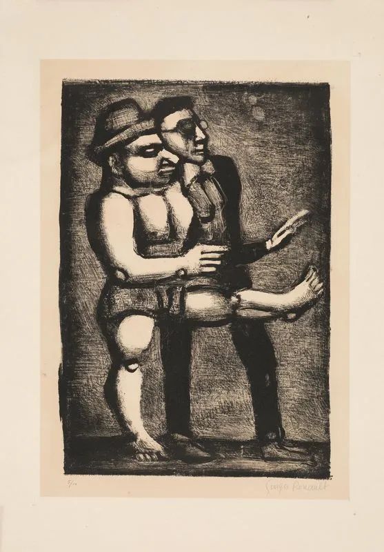 Georges Rouault  - Auction Modern and contemporary prints and drawings from an italian collection - III - Pandolfini Casa d'Aste