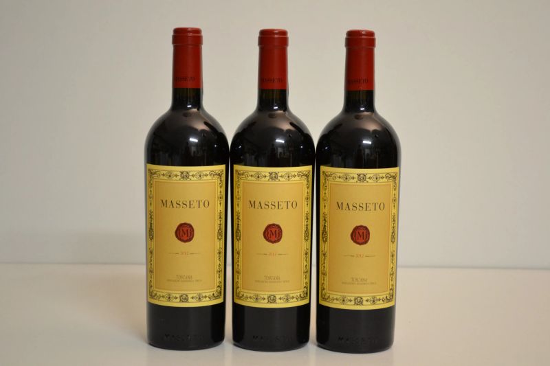 Masseto 2012  - Asta Una Prestigiosa Selezione di Vini e Distillati da Collezioni Private - Pandolfini Casa d'Aste
