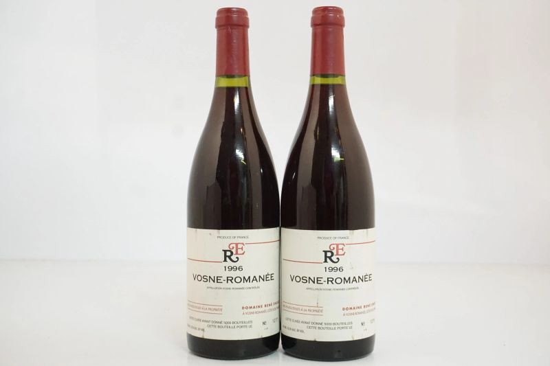      Vosne-Roman&eacute;e Domaine Ren&eacute; Engel 1996   - Auction Wine&Spirits - Pandolfini Casa d'Aste
