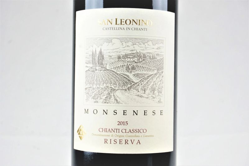      Chianti Classico Riserva Monsenese San Leolino 2015   - Asta ASTA A TEMPO | Smart Wine & Spirits - Pandolfini Casa d'Aste