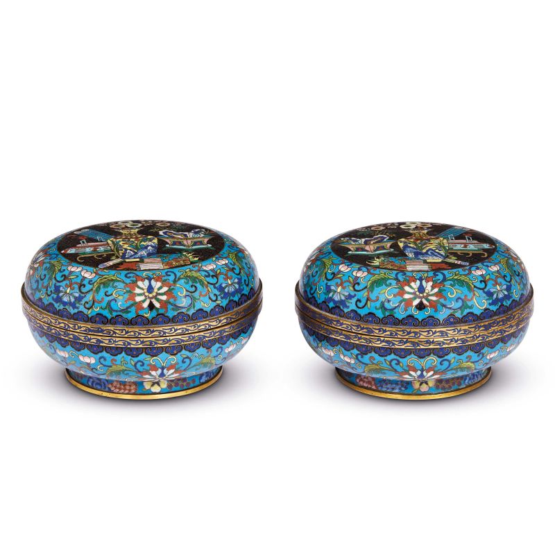 



COPPIA DI SCATOLE CON COPERCHIO, CINA, DINASTIA QING, SEC. XIX  - Asta Asian Art | 东方艺术 - Pandolfini Casa d'Aste