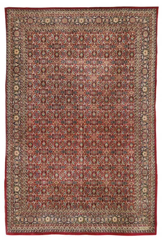      TAPPETO MASHAD, PERSIA, 1900   - Auction Online Auction | Furniture and Works of Art from Veneta proprietY - PART TWO - Pandolfini Casa d'Aste