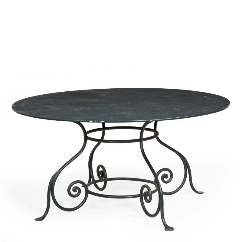 A GARDEN TABLE, 20TH CENTURY  - Auction ONLINE AUCTION | ARREDARE CON STILE. MOBILI E OGGETTI D'ARTE - Pandolfini Casa d'Aste