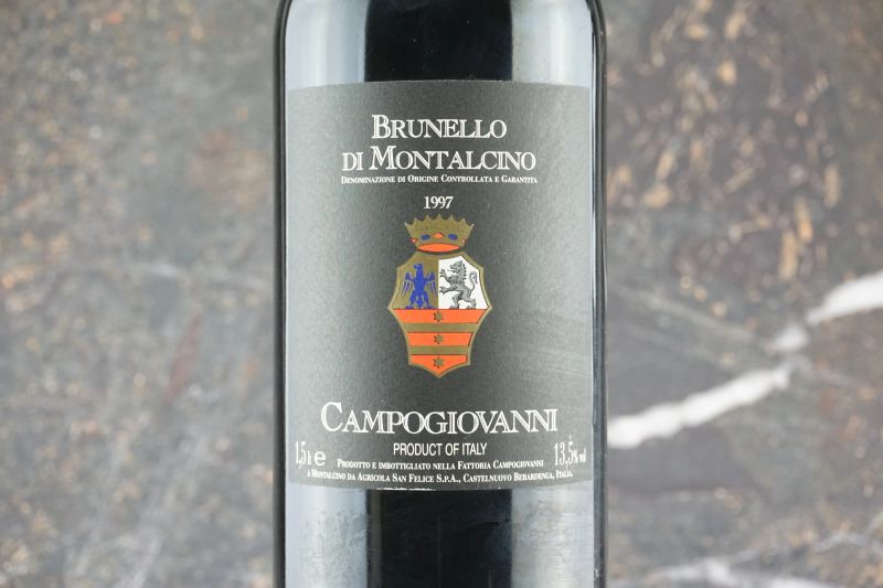 Brunello di Montalcino Campogiovanni 1997  - Auction Smart Wine 2.0 | Click & Drink - Pandolfini Casa d'Aste