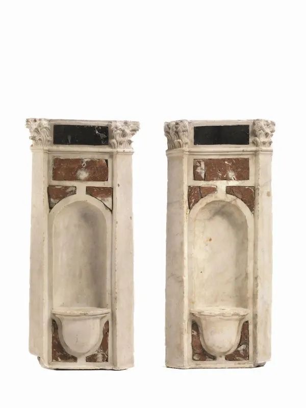 COPPIA DI FRAMMENTI, SECOLO XVII  - Auction Furniture and works of art - Pandolfini Casa d'Aste