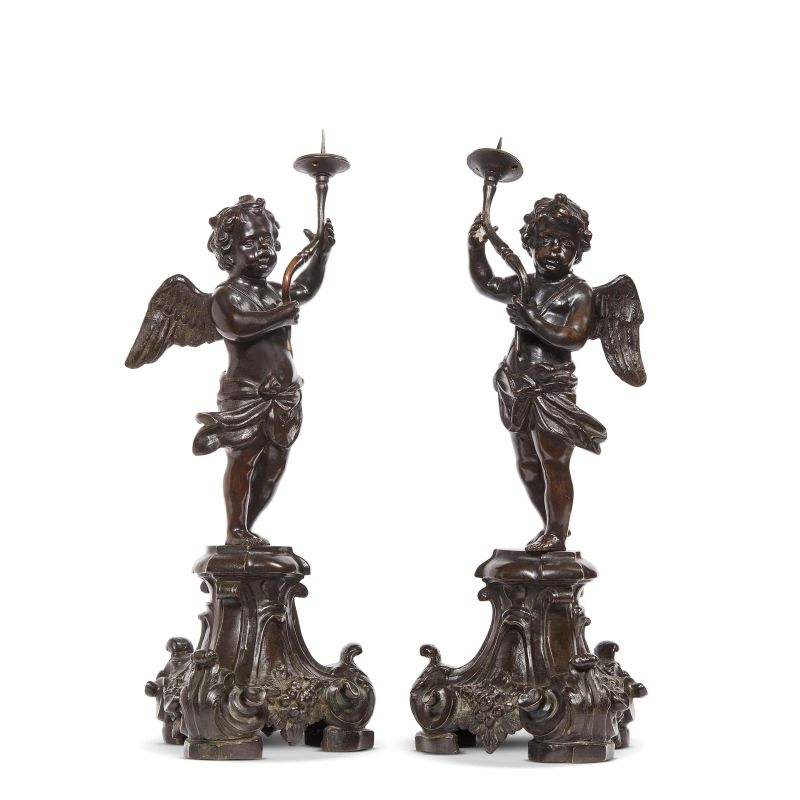 



A PAIR OF ROMAN CHERUBS, EARLY 18TH CENTURY   - Auction SCULPTURES AND WORKS OF ART FROM MIDDLE AGE TO 19TH CENTURY - Pandolfini Casa d'Aste