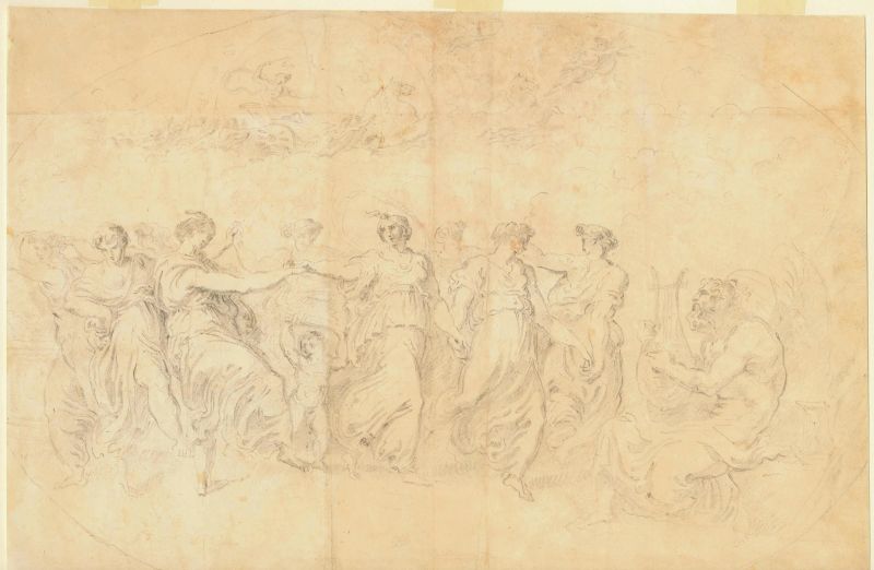 Scuola toscana, sec. XIX  - Auction Works on paper: 15th to 19th century drawings, paintings and prints - Pandolfini Casa d'Aste