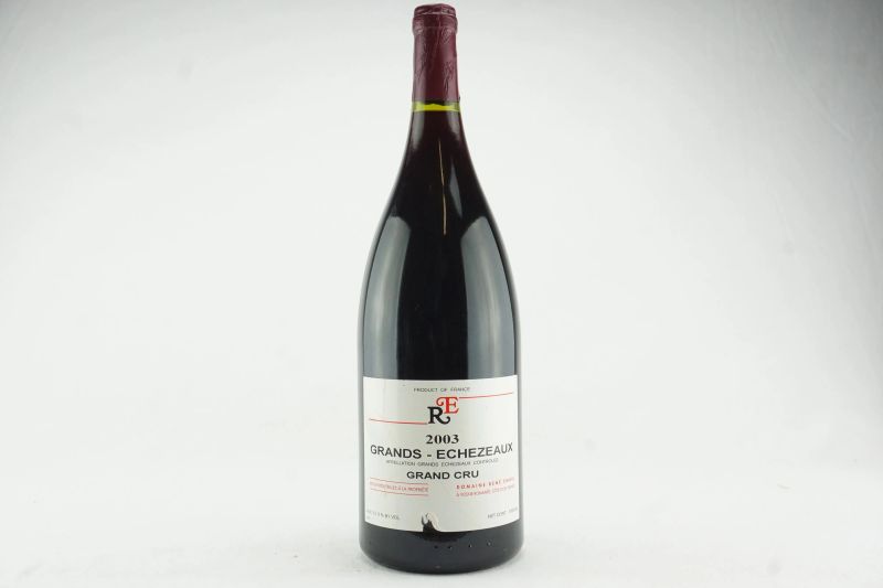 Grands &Eacute;ch&eacute;zeaux Domaine Ren&eacute; Engel 2003  - Auction THE SIGNIFICANCE OF PASSION - Fine and Rare Wine - Pandolfini Casa d'Aste