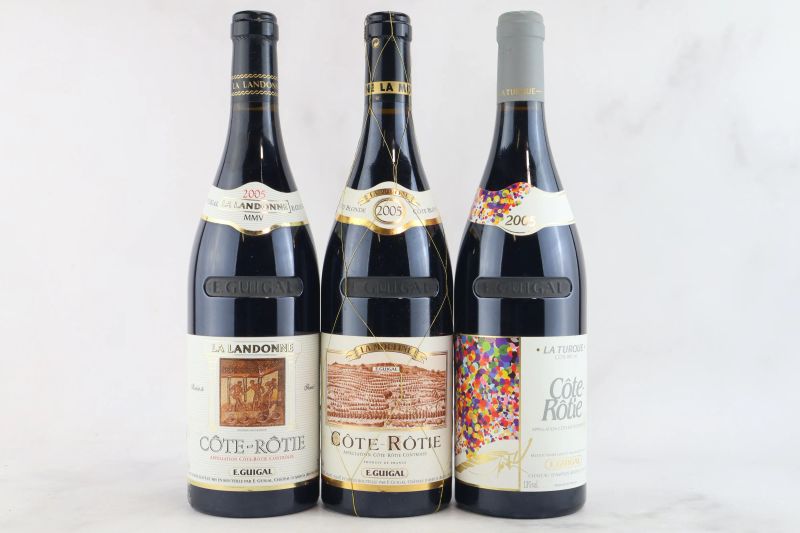



Selezione C&ocirc;te-R&ocirc;tie E. Guigal 2005  - Asta La Joie du Vin - Vini Pregiati e da Collezione - Pandolfini Casa d'Aste