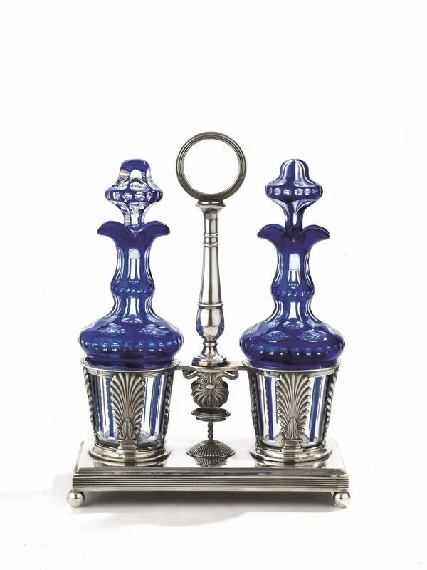 OLIERA, PARIGI, 1820 CIRCA, ARGENTIERE D.G. GARREAU  - Auction Italian and European silver and objets de vertu - Pandolfini Casa d'Aste