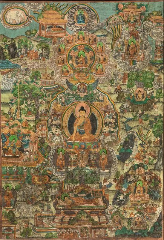 THANGKA, TIBET, SECC. XIX-XX  - Asta Arte Orientale - Pandolfini Casa d'Aste