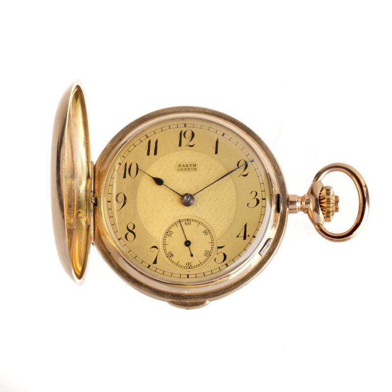 



BARTH GENEVE HOURS REPEATER 14KT YELLOW GOLD POCKET WATCH   - Auction WATCHES AND PENS - Pandolfini Casa d'Aste