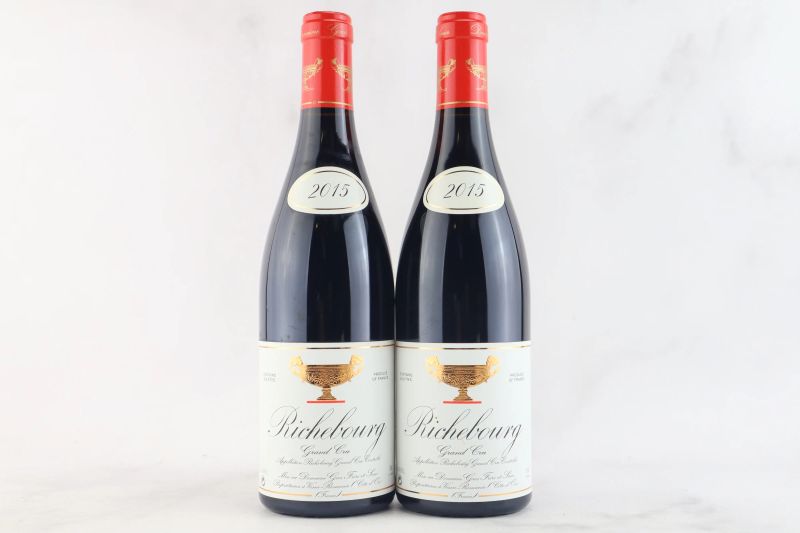



Richebourg Domaine Gros Frere et Soeur 2015  - Auction La Joie du Vin - Fine and Rare Wine - Pandolfini Casa d'Aste