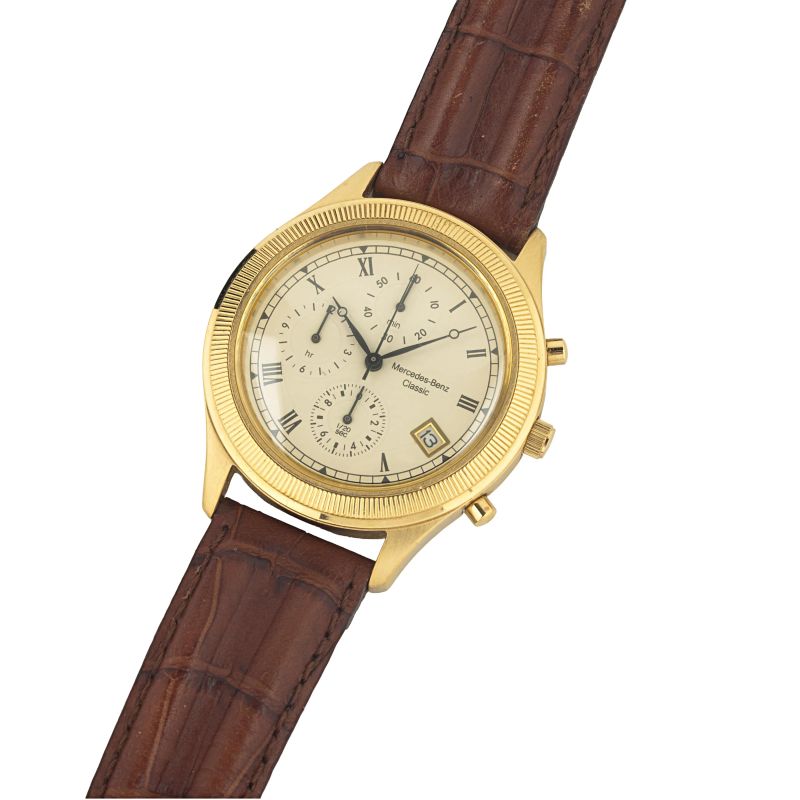 



MERCEDES-BENZ CLASSIC STAINLESS STEEL CHRONOGRAPH  - Auction ARCADE |  WATCHES AND COLLECTIBLE PENS - Pandolfini Casa d'Aste