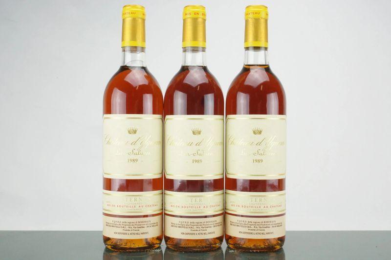 Ch&acirc;teau d&rsquo;Yquem 1989  - Auction L'Essenziale - Fine and Rare Wine - Pandolfini Casa d'Aste