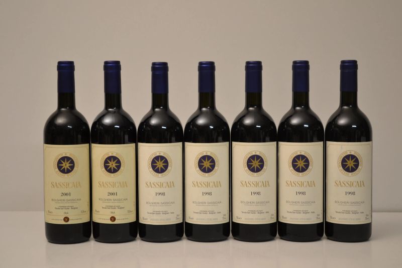 Sassicaia Tenuta San Guido  - Auction An Extraordinary Selection of Finest Wines from Italian Cellars - Pandolfini Casa d'Aste