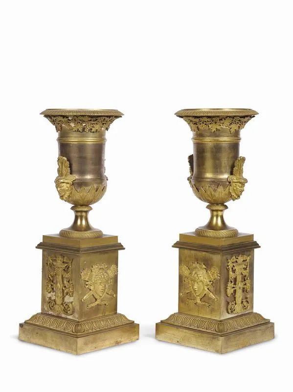 COPPIA DI VASI, PRIMO QUARTO SECOLO XIX  - Auction International Decoration |  furniture and works of art - Pandolfini Casa d'Aste