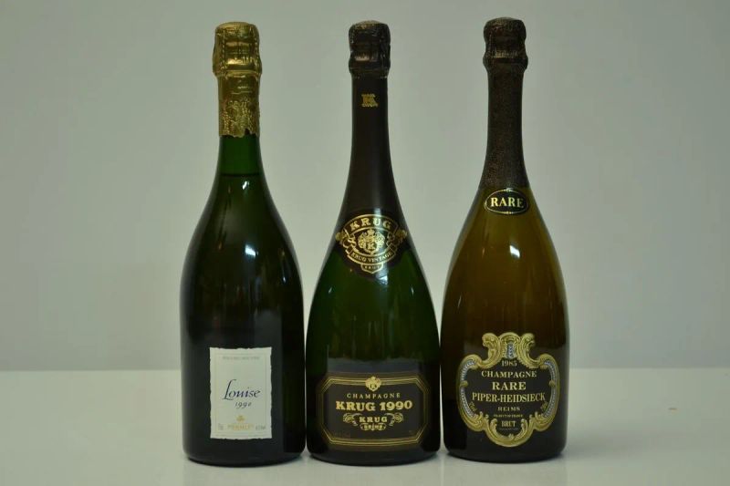 Selezione Champagne  - Asta VINI PREGIATI DA IMPORTANTI CANTINE ITALIANE - Pandolfini Casa d'Aste