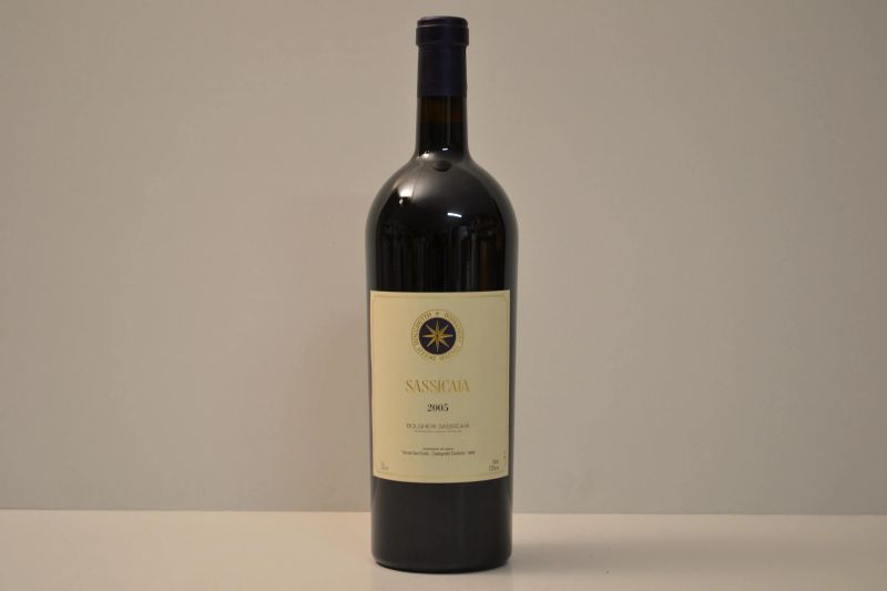 Sassicaia Tenuta San Guido 2005  - Auction the excellence of italian and international wines from selected cellars - Pandolfini Casa d'Aste