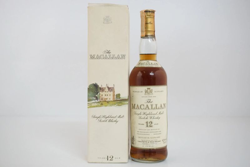 Macallan  - Auction FINE WINES AND SPIRITS - Pandolfini Casa d'Aste