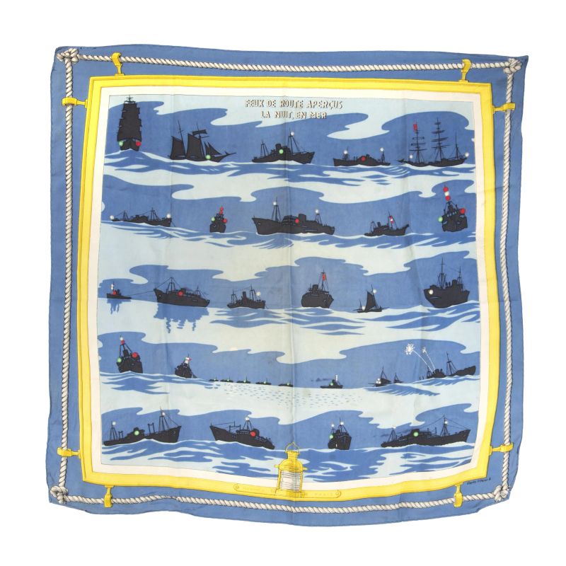 



HERMES FOULARD FEUX DE ROUTE APERCUS LA NUIT, EN MER  - Asta VINTAGE: BORSE E ACCESSORI DI HERMES, LOUIS VUITTON E ALTRE GRANDI MAISON - Pandolfini Casa d'Aste