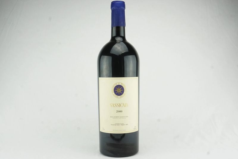 Sassicaia Tenuta San Guido 2000  - Auction THE SIGNIFICANCE OF PASSION - Fine and Rare Wine - Pandolfini Casa d'Aste